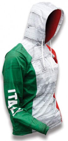 Italy World Sublimated Warmup Hoodie
