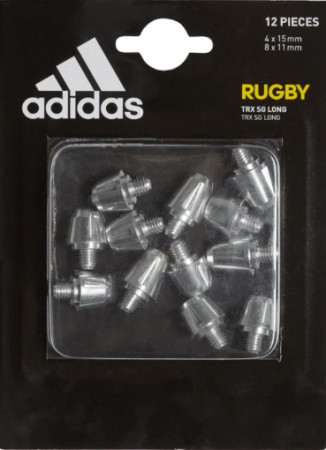 Adidas Aluminum TRX Long Replacement Rugby Studs (Pack of 12)