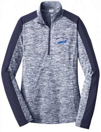 CPP - Ladies Electric 1/4-Zip Pullover
