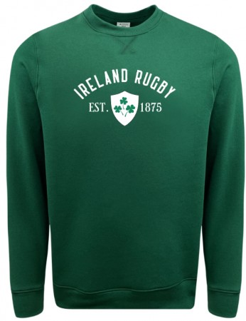 Ireland Rugby Est 1875 Fleece Crewneck Sweatshirt