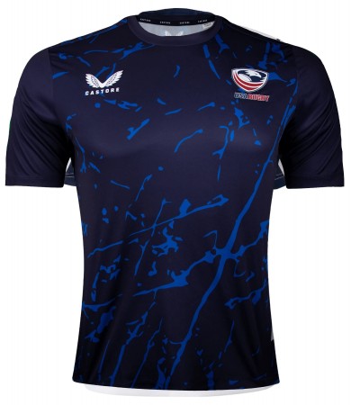 USA Rugby Navy Training T-Shirt by Castore