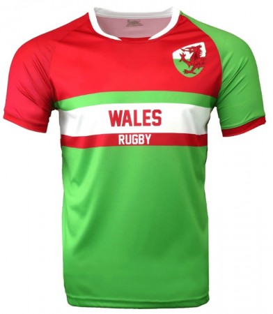 Nations of Rugby Wales Rugby Supporters Jersey