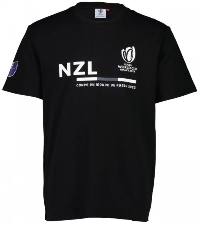 Rugby World Cup 23 New Zealand Supporters T-Shirt