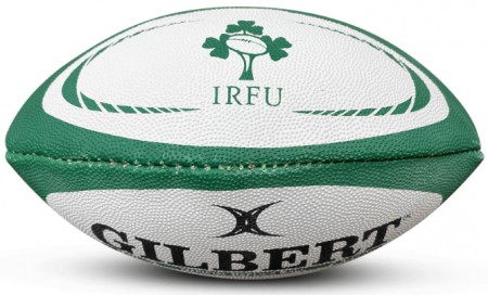 Gilbert Ireland Replica Rugby Ball (Mini)