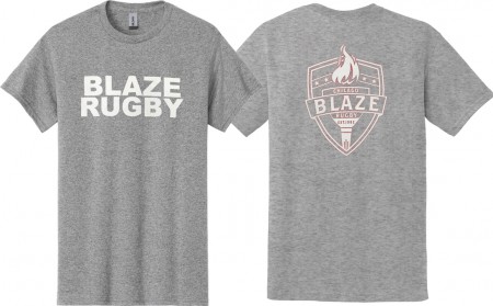 Blaze Rugby T-Shirt - Grey
