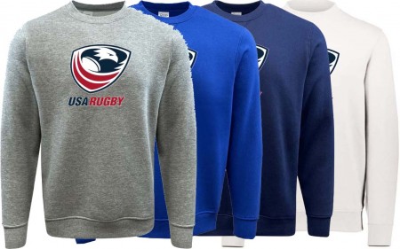USA Rugby Fleece Crewneck Sweatshirt