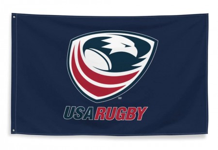 USA Rugby Fan Flag