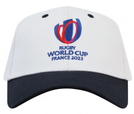 Rugby World Cup 23 Logo Cap - White