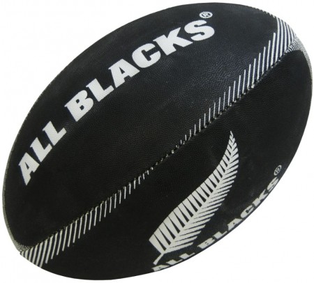 Gilbert All Blacks Supporters Rugby Ball (Mini)