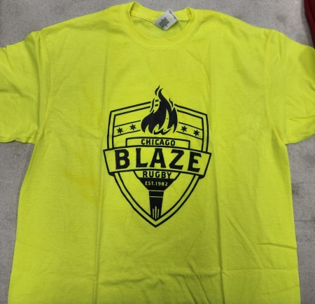 Blaze - T-Shirt - Neon Yellow