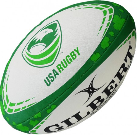 Gilbert USA Rugby G-TR4000 St. Patrick's Day Ball