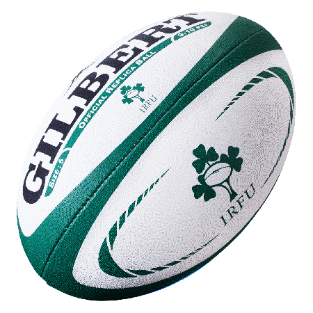 Gilbert Ireland Replica Rugby Ball