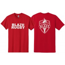 Blaze Rugby T-Shirt - Red
