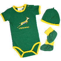 South Africa Springboks Baby Gift Set
