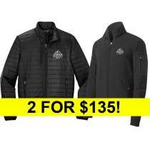 Ruggerfest - Full-Zip Fleece & Puffy Jacket 2 for $135