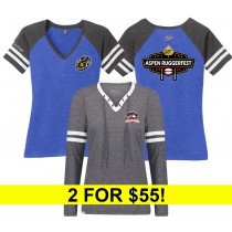 Ruggerfest - Women's V-Neck/Long Sleeve Shirt 2 for $55