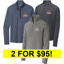 Ruggerfest - 1/2 & 1/4 Zip Pullovers 2 for $95