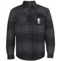 STL Bombers (Player's Kit) - Quilted Flannel Shirt Jacket