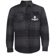 STL Bombers (Supporters) - Quilted Flannel Shirt Jacket