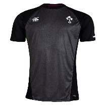 Canterbury Ireland Rugby Super Lightweight Black Training T-Shirt