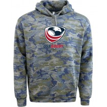 USA Rugby Camo Edition Crest Logo Hoodie