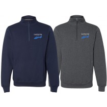 CPP - Cadet Collar Quarter-Zip Sweatshirt (Embroidered)