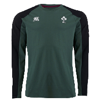 Canterbury Ireland Rugby Long Sleeve Cotton T-Shirt
