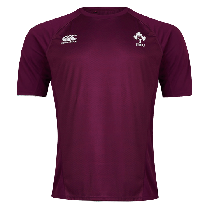Canterbury Ireland Rugby Super Lightweight Purple Training T-Shirt