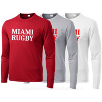 Miami Rugby - Long Sleeve Performance Tee