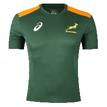 South Africa Springboks Rugby Oak Green Training T-Shirt 21