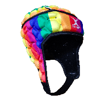 Gilbert Rainbow Falcon Rugby Scrum Cap