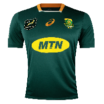 South Africa Springboks Lions Series Rugby Jersey 2021 by Asics