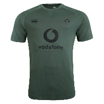 Canterbury Ireland Rugby Seamless Green Lightweight Training T-Shirt