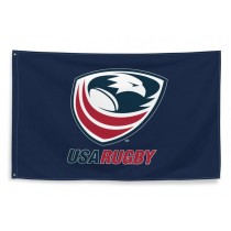 USA Rugby Fan Flag