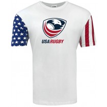 USA Rugby Stars and Stripes Logo Tee