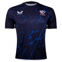 USA Rugby Navy Training T-Shirt by Castore