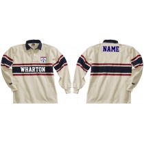 WWR - Rugby Jersey (Ivory/Scarlet/Navy)