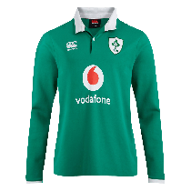 Canterbury Ireland 21 Home Classic Long Sleeve Women's Rugby Jersey