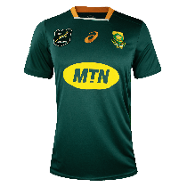 South Africa Springboks Lions Series Women's Rugby Jersey 2021 by Asics