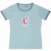 Women's Rugby World Cup 23 Logo Blue T-Shirt