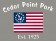 CPP - Cadet Collar Quarter-Zip Sweatshirt (Screen Printed)